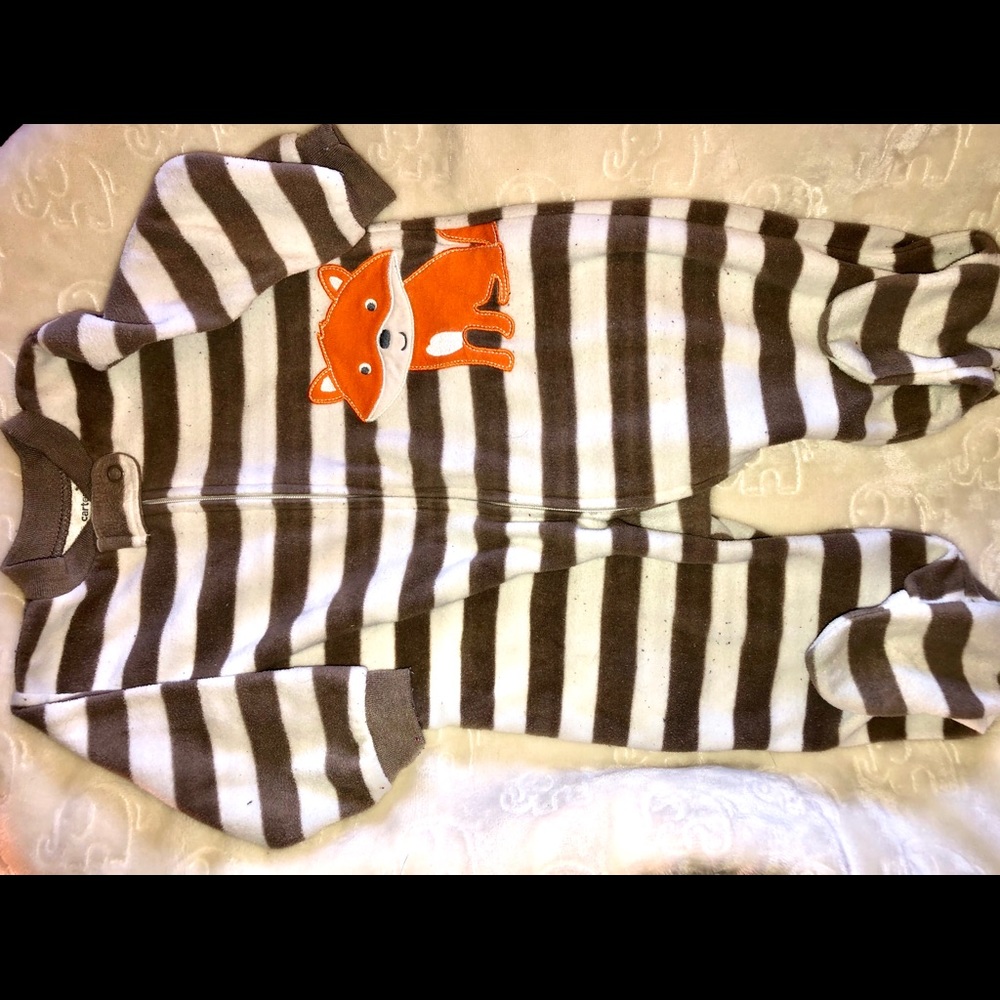 Carter’s Stripped Footed Pajamas